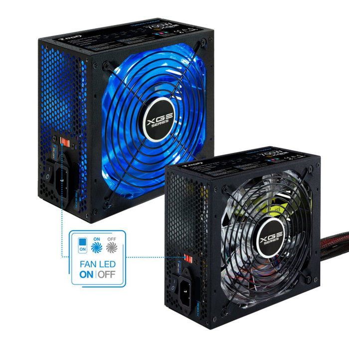 Tooq Fuente de Alimentación Gaming XGE II 700W 80 PLUS Bronze Negro