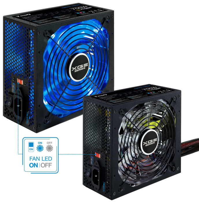 Tooq Fuente de Alimentación Gaming XGE II 700W 80 PLUS Bronze Negro