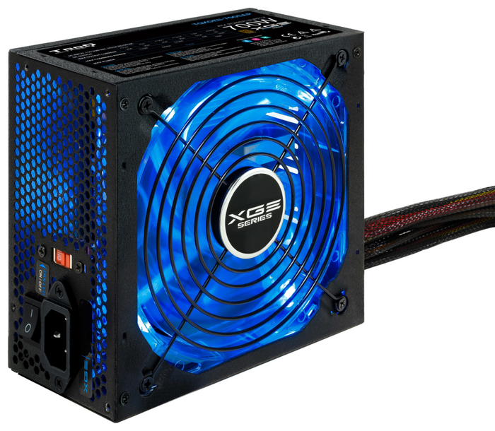 Tooq Fuente de Alimentación Gaming XGE II 700W 80 PLUS Bronze Negro