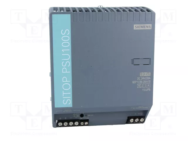 SIEMENS SITOP smart 6EP1336-2BA10 480W 24VDC 20A