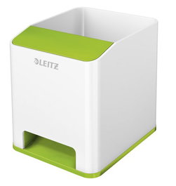 Cubilete Leitz Wow Dual Verde Metalizado/Blanco