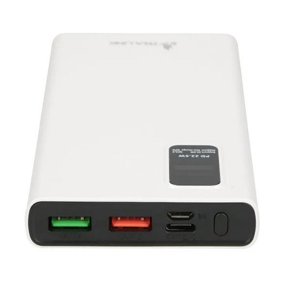 Extralink EPB-067W Powerbank 10000mAh Blanco, Carga Rápida, USB-C