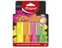 Maped Rotuladores Fluorescentes con Purpurina Colores Surtidos