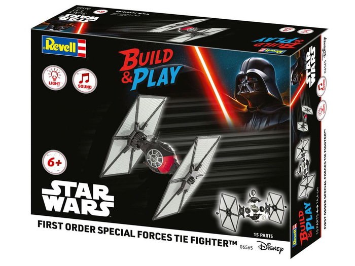Star Wars Kit de maquetas 1/51 First Order Special Forces TIE Fighter 14 cm