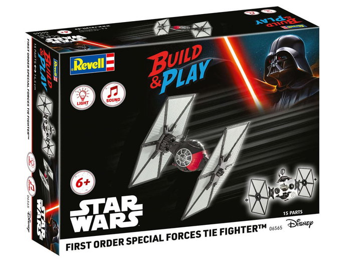 Star Wars Kit de maquetas 1/51 First Order Special Forces TIE Fighter 14 cm