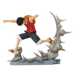 Banpresto Figura One Piece Monkey D. Luffy Senkozekkei PVC 8 cm