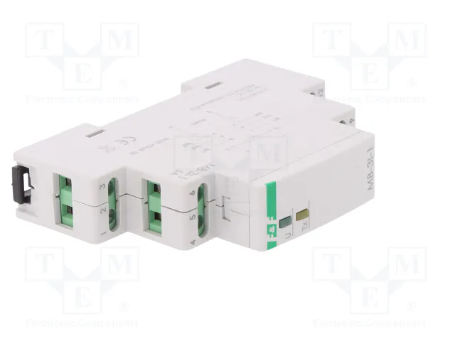 F&F Transductor de corriente para raíl DIN 0÷285VAC, 0÷400VDC
