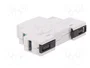 F&F Transductor de corriente para raíl DIN 0÷285VAC, 0÷400VDC