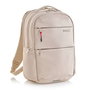 Miquelrius MR19564 Mochila Mediana Beige Bag To Work Poliéster Repelente al Agua con Compartimento para Portátil hasta 16” y Tablet