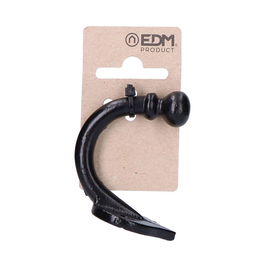 Edm Colgador Base Lanza Hierro Negro