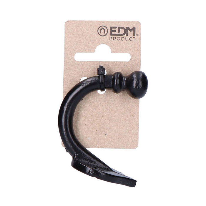 Edm Colgador Base Lanza Hierro Negro Edm Colgador Base Lanza Hierro Negro