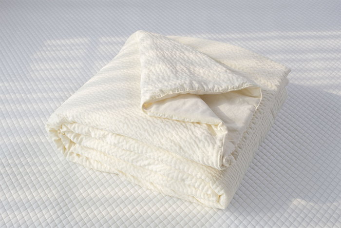 DKD Home Decor Colcha de Poliéster Blanco 230x260 cm