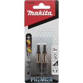 Makita Torsion Bit T25 50 mm, Pack de 2