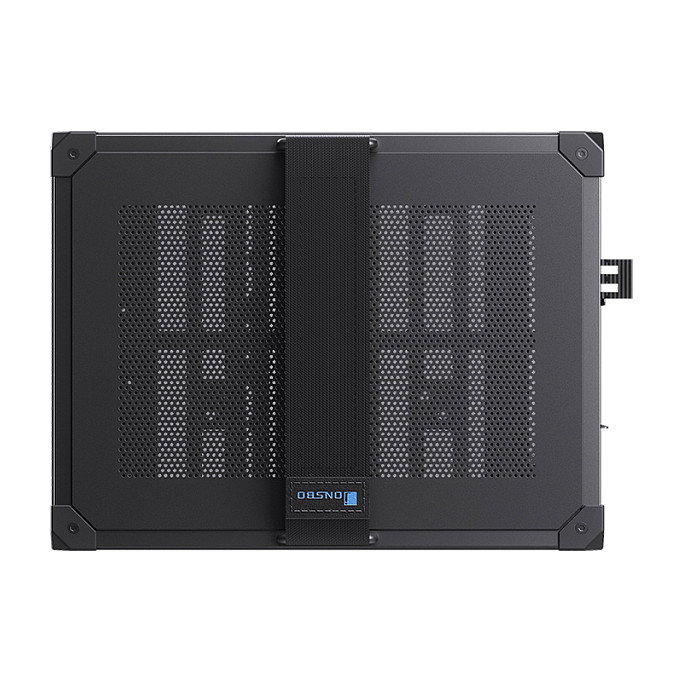 Jonsbo C6 Mini-Tower Micro-ATX con asa de transporte, negro