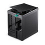 Jonsbo C6 Mini-Tower Micro-ATX con asa de transporte, negro