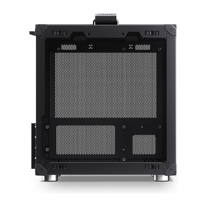 Jonsbo C6 Mini-Tower Micro-ATX con asa de transporte, negro