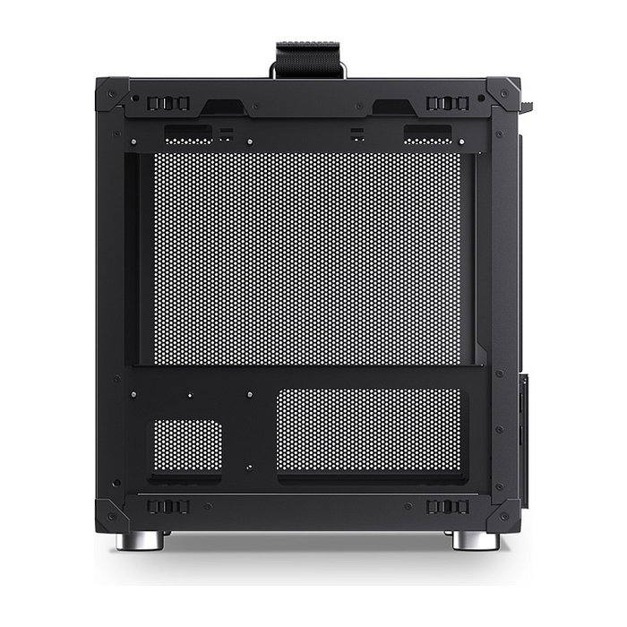 Jonsbo C6 Mini-Tower Micro-ATX con asa de transporte, negro