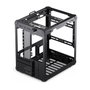 Jonsbo C6 Mini-Tower Micro-ATX con asa de transporte, negro