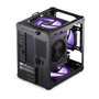 Jonsbo C6 Mini-Tower Micro-ATX con asa de transporte, negro