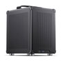 Jonsbo C6 Mini-Tower Micro-ATX con asa de transporte, negro