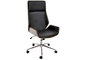 DKD Home Decor Silla Black office Moderno Negro Marron 65.5 x 118 x 60 cm