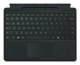 Microsoft Surface Pro Keyboard con almacenamiento para lápiz, Negro, Portugués