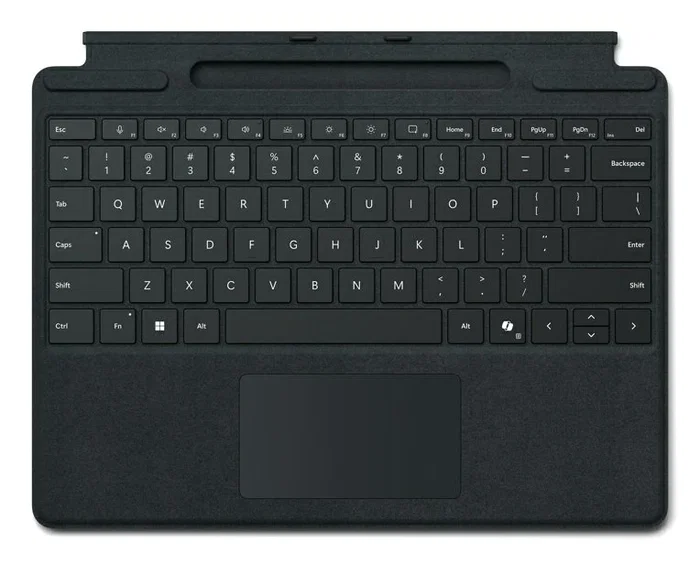 Microsoft Surface Pro Keyboard con almacenamiento para lápiz, Negro, Portugués Microsoft Surface Pro Keyboard con almacenamiento para lápiz, Negro, Portugués