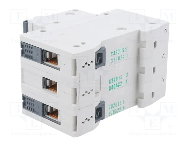 SIEMENS 5SL4332-7 Interruptor magnetotérmico 3 polos 32A 10kA SIEMENS 5SL4332-7 Interruptor magnetotérmico 3 polos 32A 10kA
