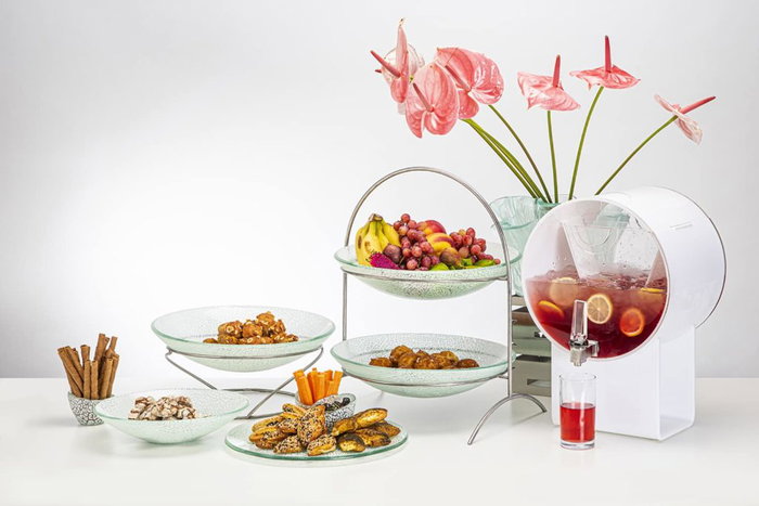 ROSSETO - LD174 - DISPENSADOR PREMIUM PARA BEBIDAS (11,4L) - (29.84 x 24.76 x 44.70 cm) - BLANCO