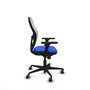 PIQUERAS Y CRESPO Silla de oficina Jorquera Azul y Blanco