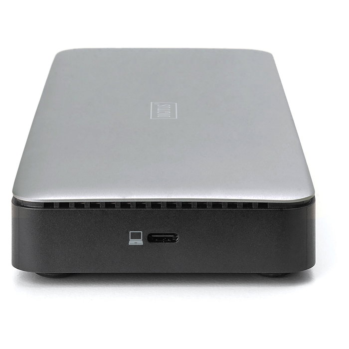 Digitus Estación de Acoplamiento USB-C 13 Puertos, 3xHDMI, 2xDisplayPort, USB-A/C, RJ45 Ethernet Gigabit, Salida Audio, 4K 60Hz, 10Gbps, Plug and Play, Color Negro/Gris