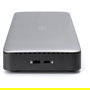 Digitus Estación de Acoplamiento USB-C 13 Puertos, 3xHDMI, 2xDisplayPort, USB-A/C, RJ45 Ethernet Gigabit, Salida Audio, 4K 60Hz, 10Gbps, Plug and Play, Color Negro/Gris