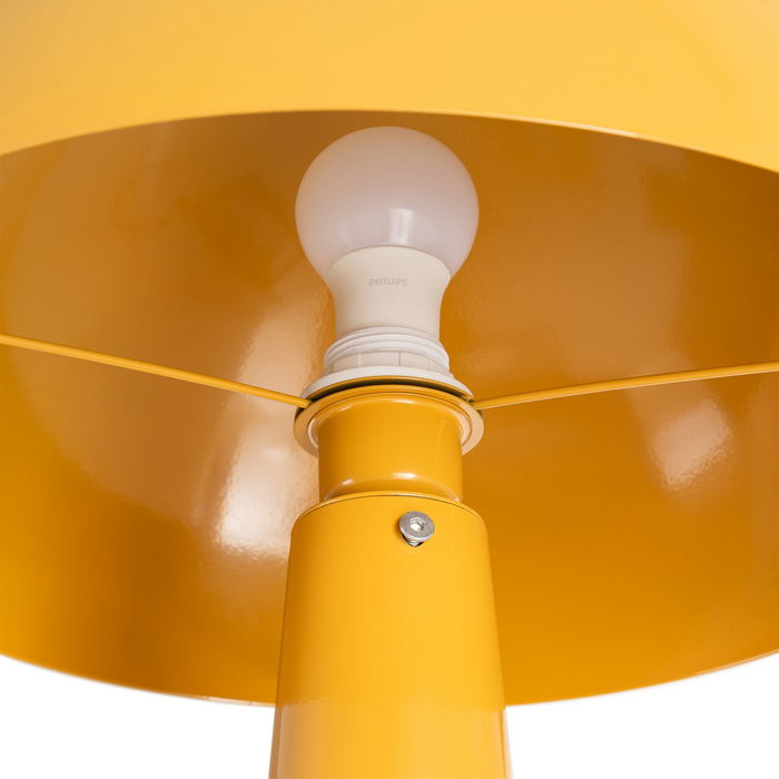 Lámpara Suelo Mostaza Metal 40 X 40 X 128 cm Lámpara Suelo Mostaza Metal 40 X 40 X 128 cm