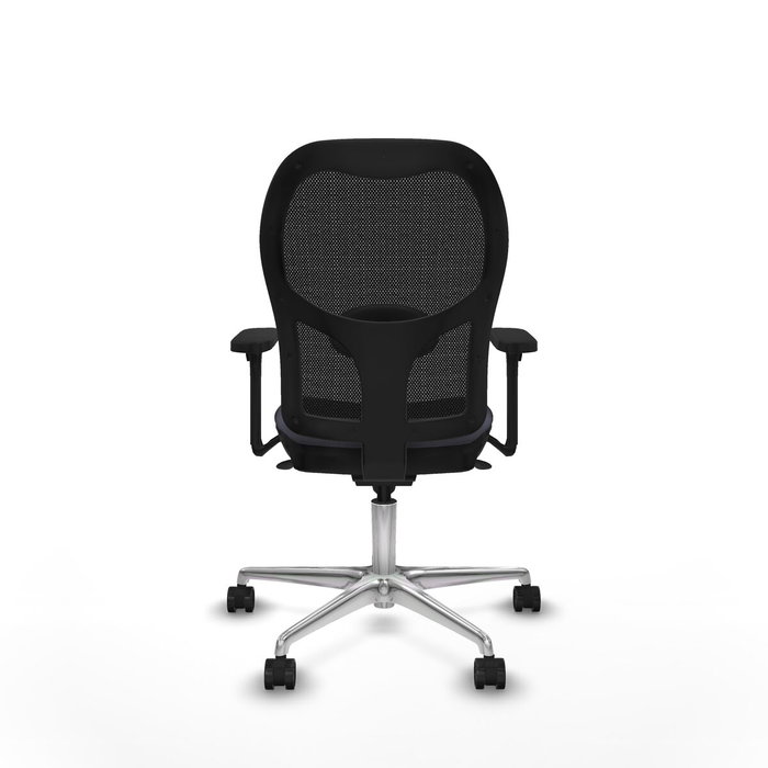 PIQUERAS Y CRESPO Silla de oficina Jorquera Gris oscuro/Negro