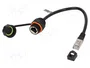 DELOCK Prolongador Ethernet Cat 6a RJ45 de 0,25 m con rosca M20