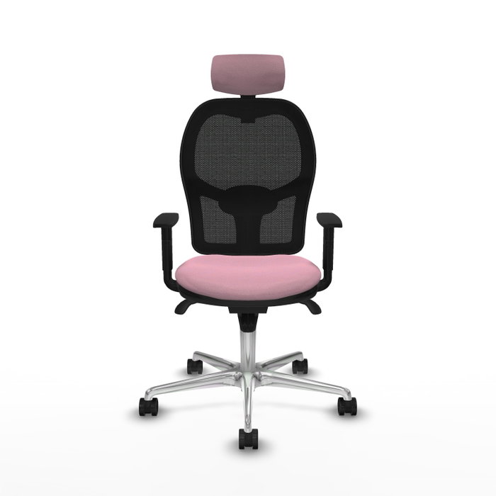 PIQUERAS Y CRESPO Silla de oficina Jorquera Rosa y Negro PIQUERAS Y CRESPO Silla de oficina Jorquera Rosa y Negro