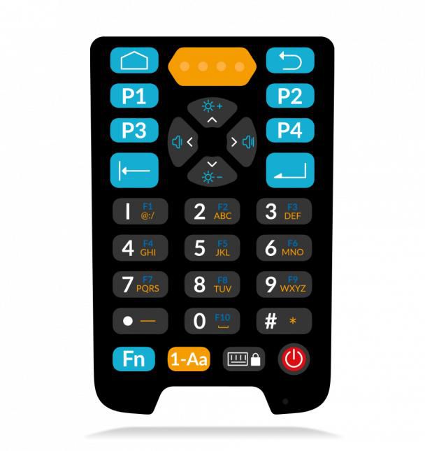 Newland N7 Cachalot Pro II 4" WVGA IPS 4/64 GB 13 MP Cámara 1D/2D 4G 5100 mAh Android 13 29 Teclas