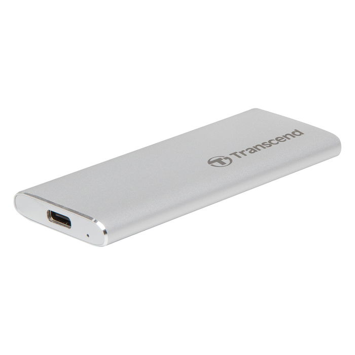 Transcend ESD240C SSD Externo 240GB USB 3.1 Gen 2 Tipo C 520MB/s Plata