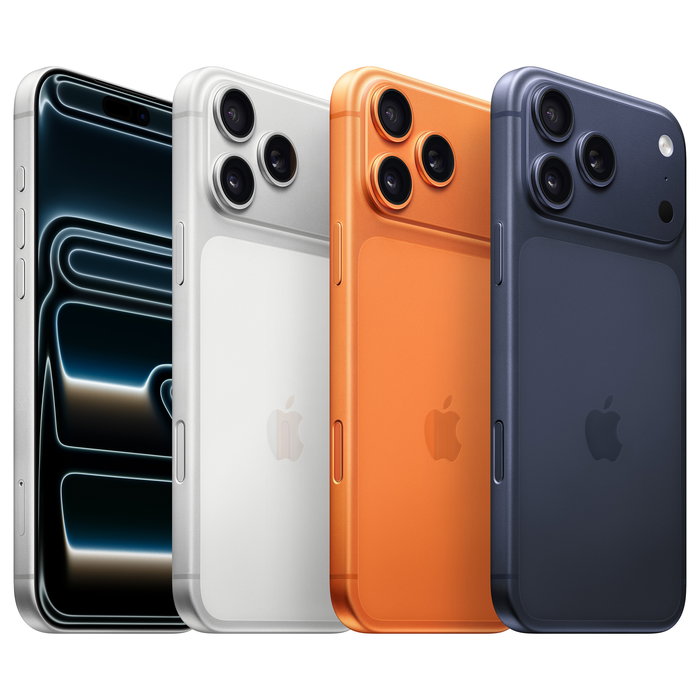Apple iPhone 17 Pro Max 256GB Cosmic Orange - Smartphone 6.9" Super Retina XDR OLED 120Hz, Chip A19 Pro, Cámara Triple 48MP, iOS 26, Resistencia IP68, 5G