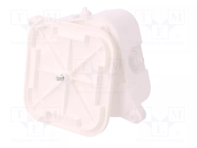 ELEKTRO-PLAST NASIELSK Caja de conexiones blanca con soportes