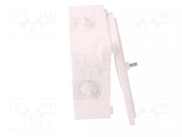 ELEKTRO-PLAST NASIELSK Caja de conexiones blanca con soportes