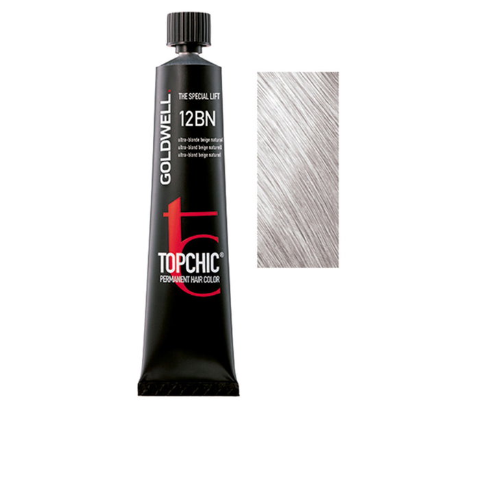 Goldwell TOPCHIC #12BN - Coloración Permanente para el Cabello 60 ml, Tinte para Cobertura de Canas, Color Vibrante y Duradero Goldwell TOPCHIC #12BN - Coloración Permanente para el Cabello 60 ml, Tinte para Cobertura de Canas, Color Vibrante y Duradero