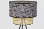 DKD Home Decor Lámpara de Pie Palmeras Negro y Natural