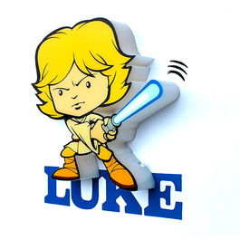 3D LIGHT FX Lámpara Mini Luke Skywalker Star Wars Led