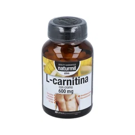 DIETMED L-Carnitina Slim 600Mg 60 Cápsulas para Deporte y Energía