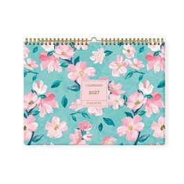 TAKENOTE Calendario de pared mensual 2027 Daniela wire-o 315x230 mm