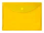 Liderpapel Carpeta Dossier A4 Cierre Velcro Amarilla Polipropileno 180 Micras