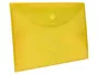 Liderpapel Carpeta Dossier A4 Cierre Velcro Amarilla Polipropileno 180 Micras