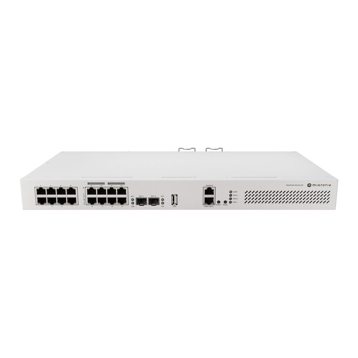 Mikrotik CRS418-8P-8G-2S+RM Cloud Router/Switch L2/L3 Gigabit PoE 1U