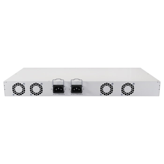 MikroTik CRS418-8P-8G-2S+RM Cloud Router/Switch con 16 puertos Gigabit PoE y 2 ranuras SFP+ 10G